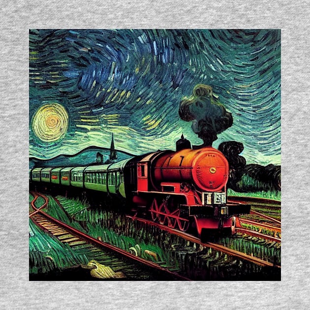 Starry Night Wizarding Express Train by Grassroots Green